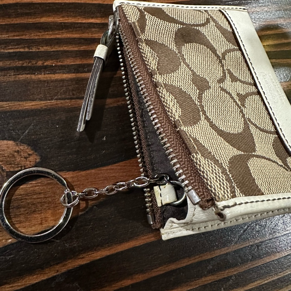 Authentic Coach Key Chain Card Holder - Picture 3 of 3